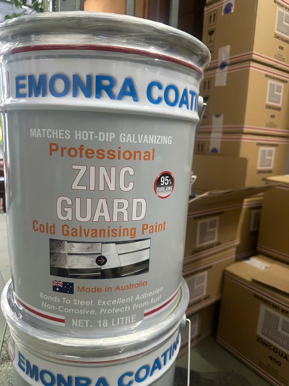 Sơn mạ kẽm lạnh ZG400-18 Lít