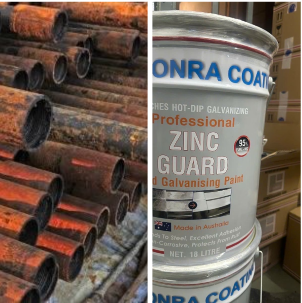 Sơn Mạ Kẽm Lạnh ZG400 Cao Cấp: Bảo Vệ Kim Loại Bền Bỉ Đến 300°C